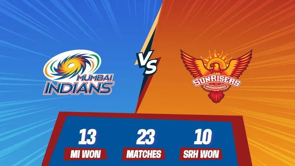 MI vs SRH Head to Head