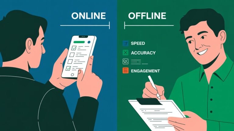 Survey Online vs. Offline in 2025: Which Method Wins for Accuracy, Speed & Engagement?
